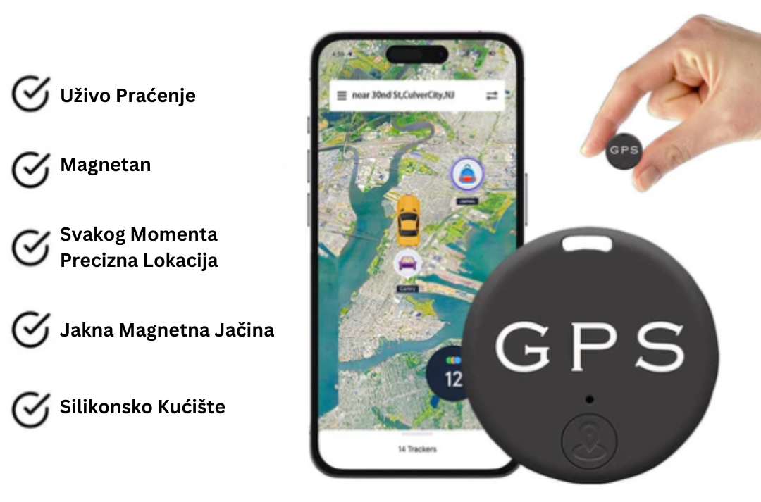 Mini Magnetni GPS Lokator