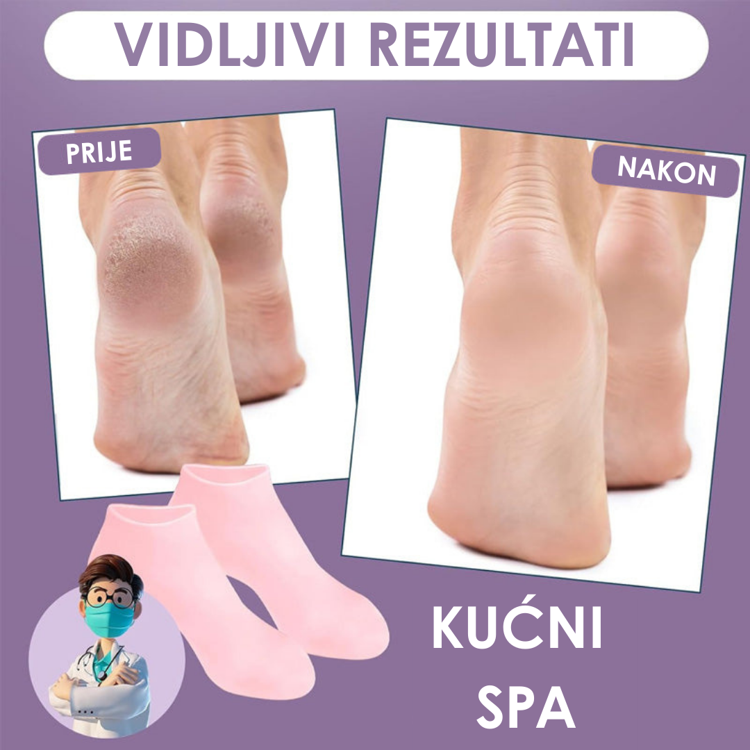Silikonske Čarape Za Njegu Stopala