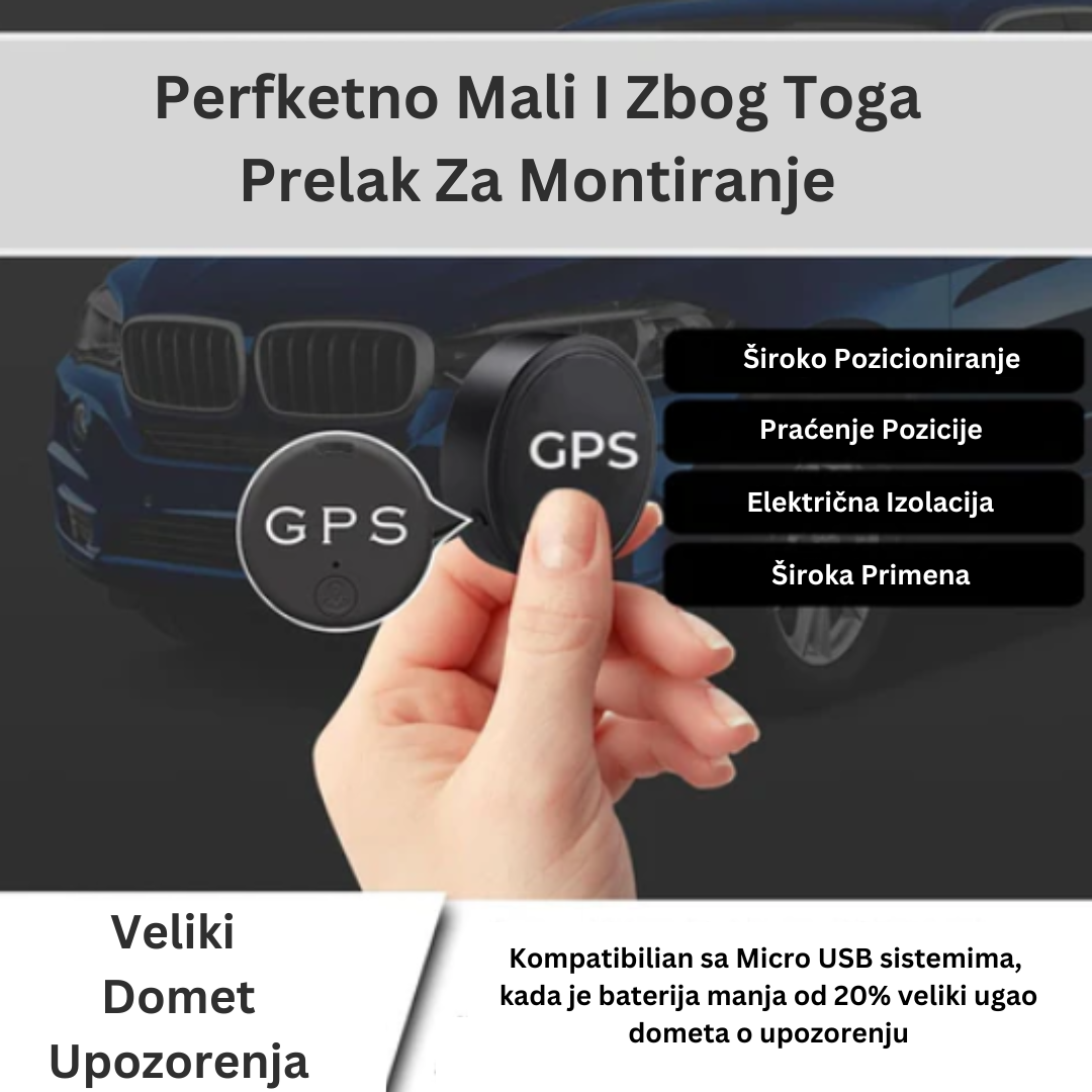 Mini Magnetni GPS Lokator