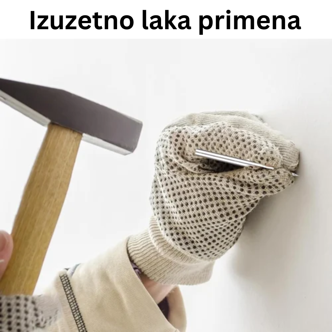 Dvosmjerni Nevidljivi Čavli (Set od 100 komada + 1 Alat za Aplikaciju)