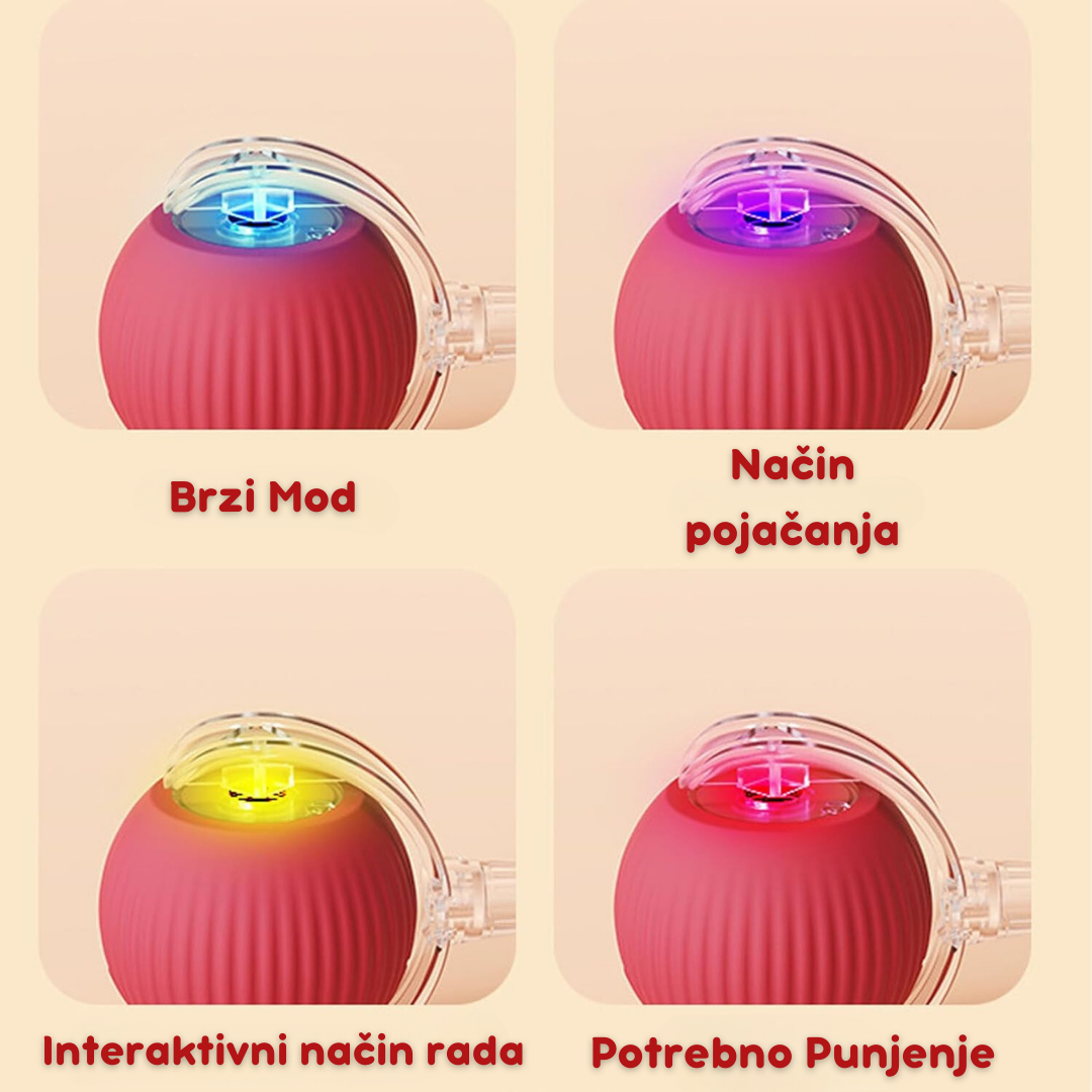 Pametna Interaktivna Loptica za Mačke