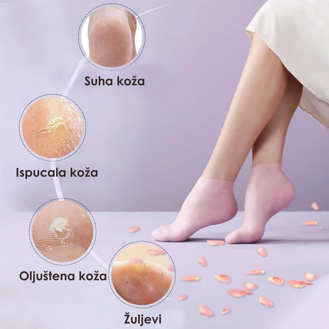 Silikonske Čarape Za Njegu Stopala
