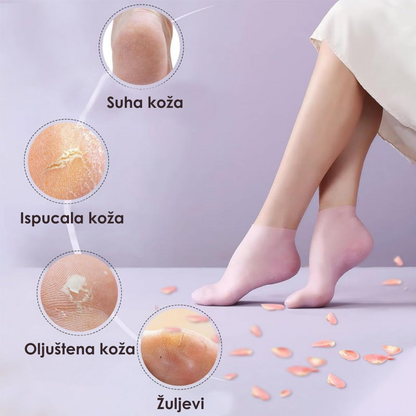 Silikonske Čarape Za Njegu Stopala