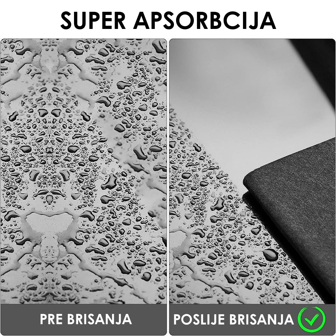 Čarobna Krpa od Mikrovlakana (set od 5 komada)