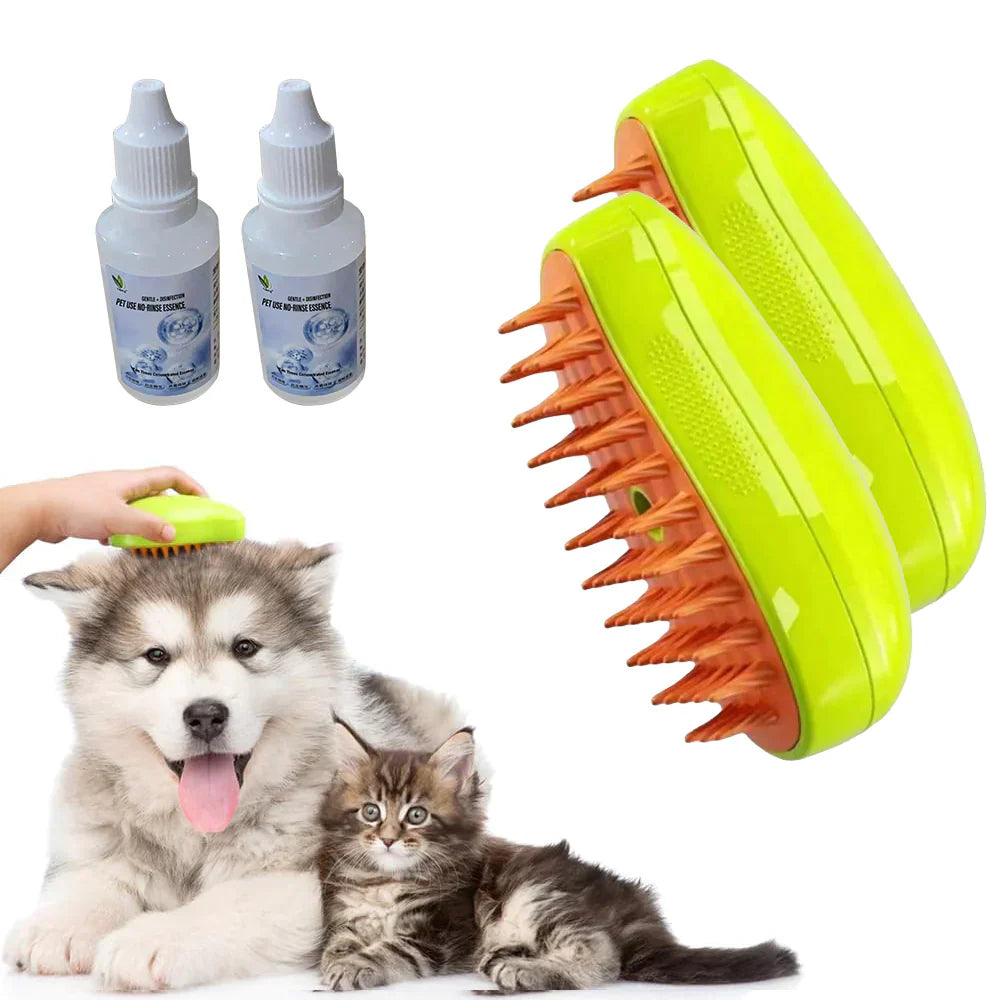 Četka za Kućne Ljubimce na Paru + Gratis Šampon