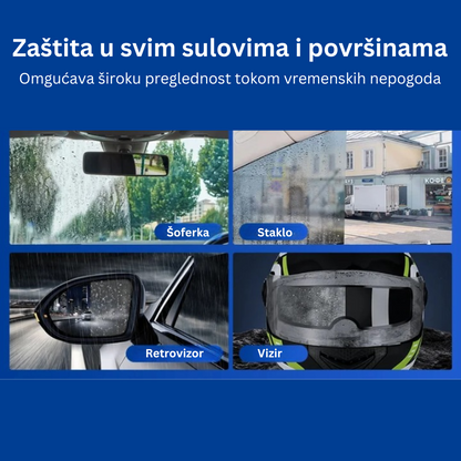 Četka + Sredstvo Za Čišćenje i Zaštitu Automobilske Stakla