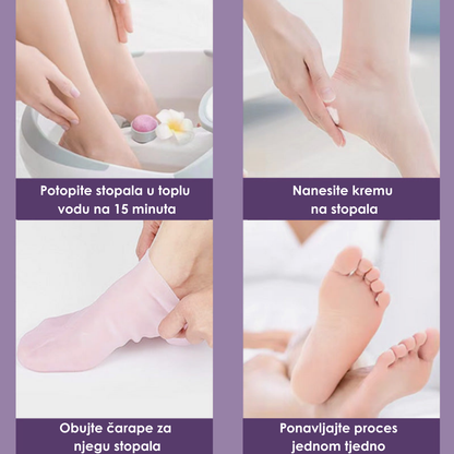 Silikonske Čarape Za Njegu Stopala