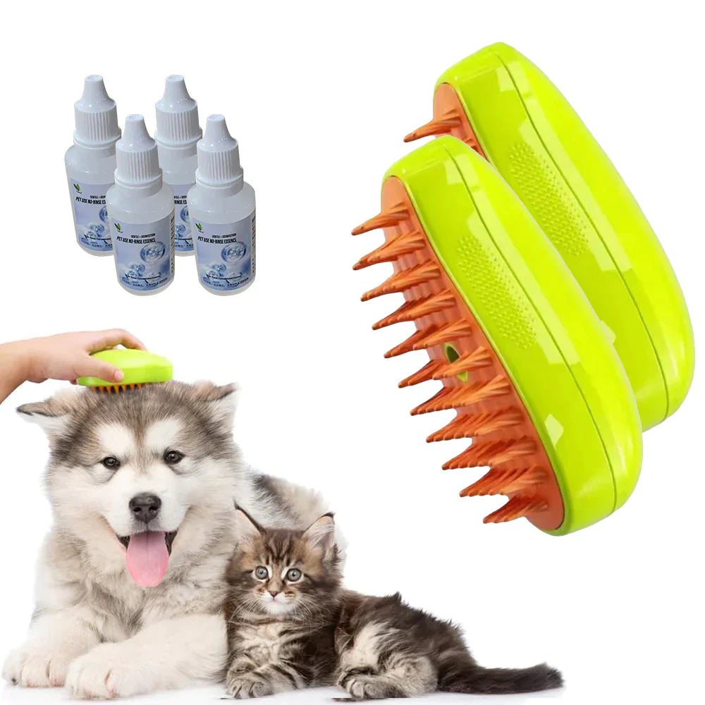 Četka za Kućne Ljubimce na Paru + Gratis Šampon