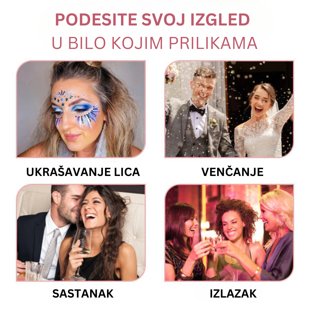 Luksuzne Magnetne Trepavice + Gratis Aplikator