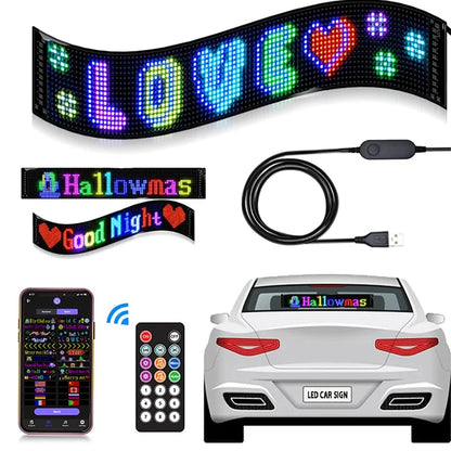 Ultra-tanak Fleksibilni Bluetooth LED Ekran