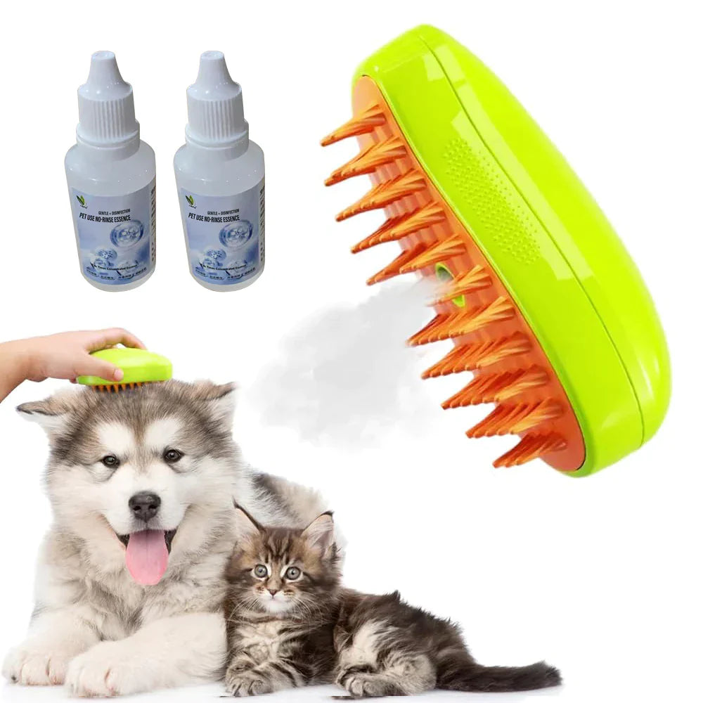 Četka za Kućne Ljubimce na Paru + Gratis Šampon