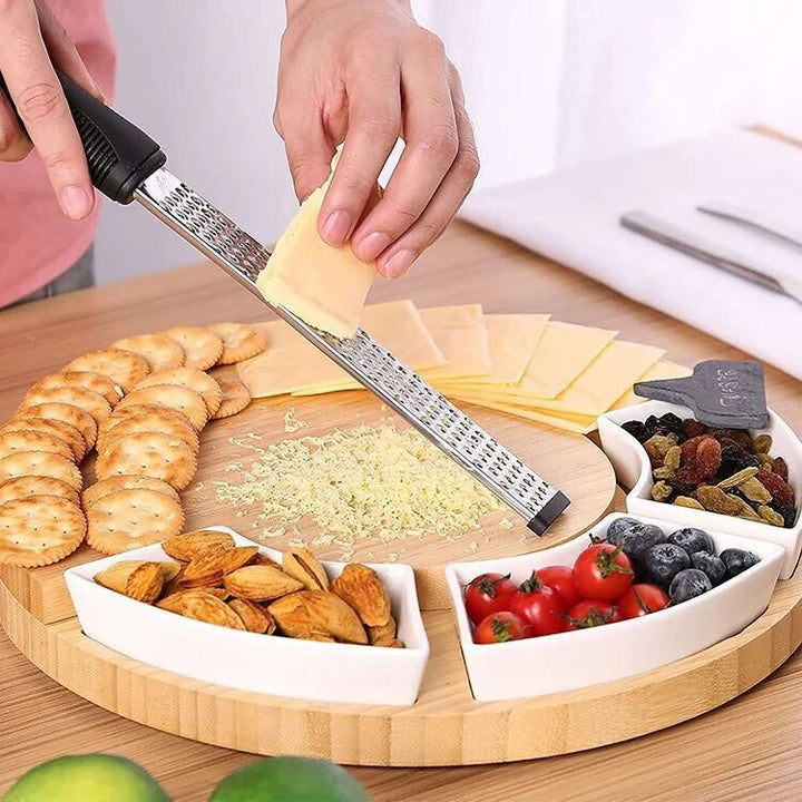 Daska za Delicije Drvo i Keramika